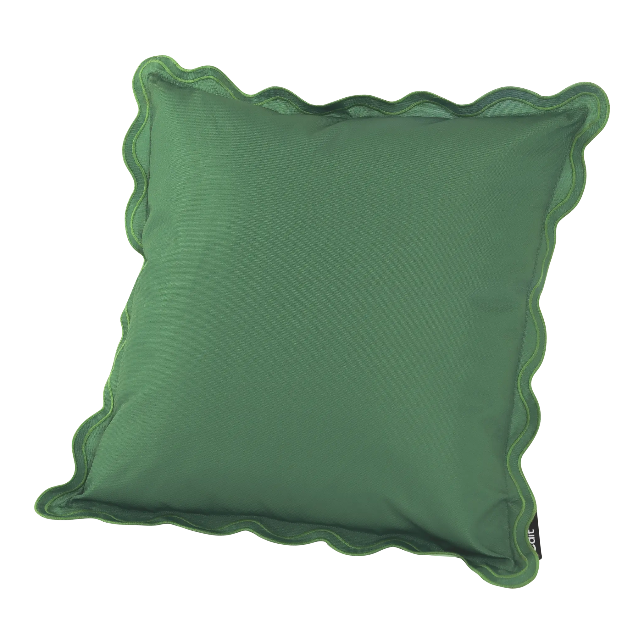 The Olive Scalloped Outdoor Cushion