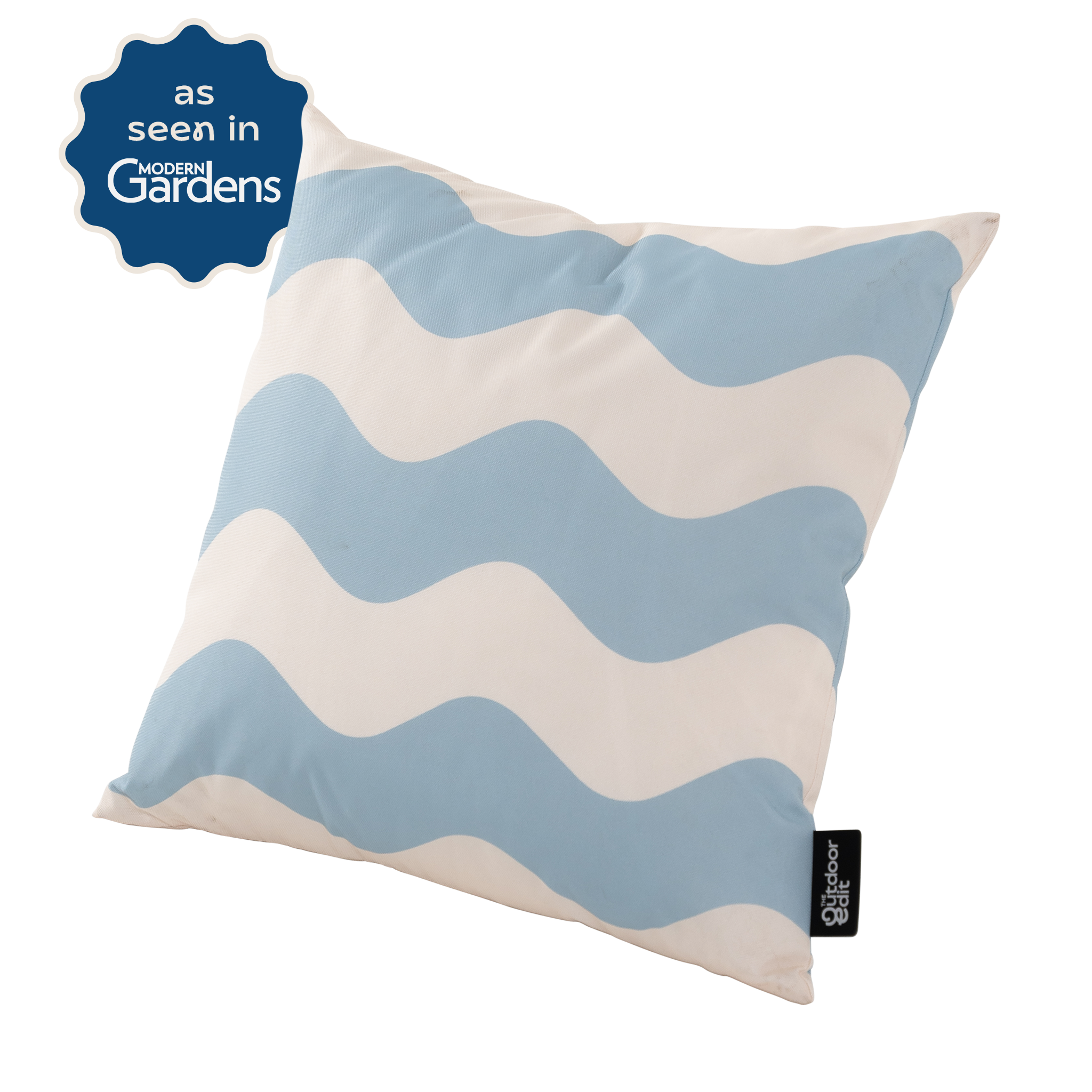 The Shoreline Waves Outdoor Cushion