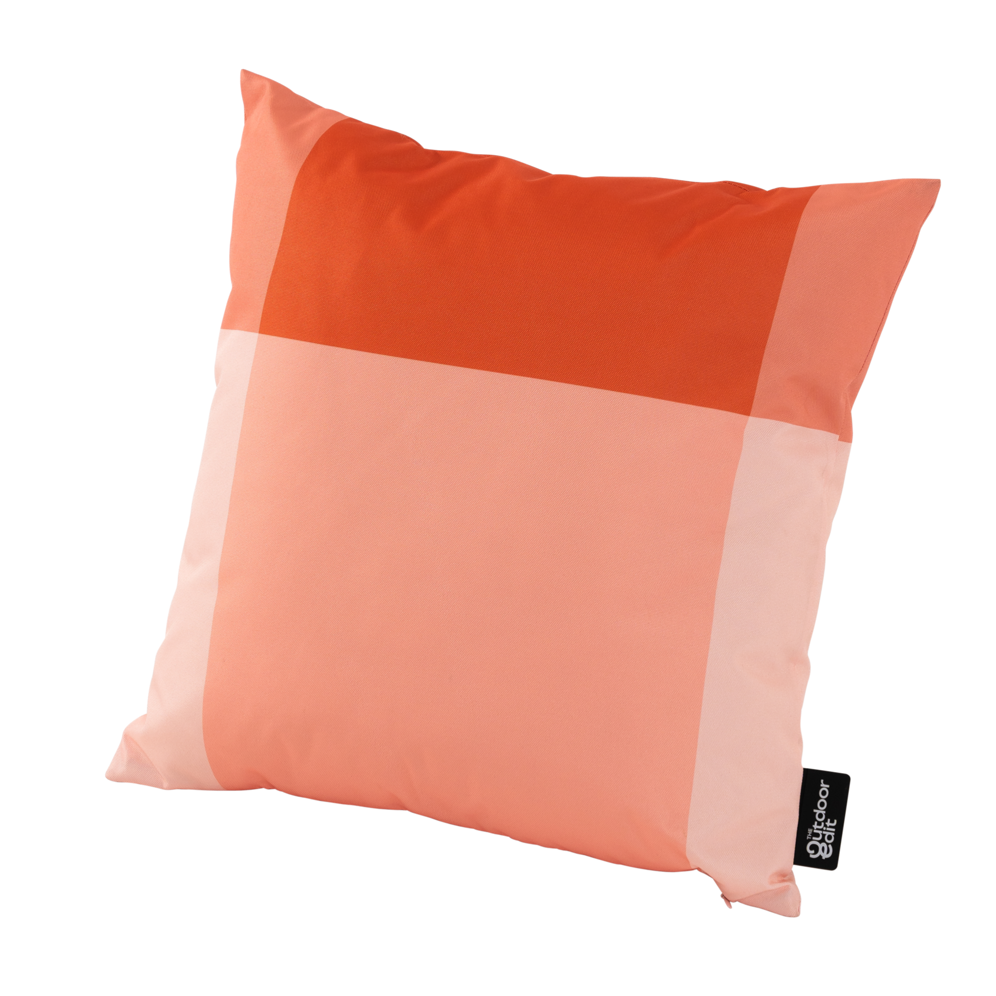 The Orange Colour Block Outdoor Cushion