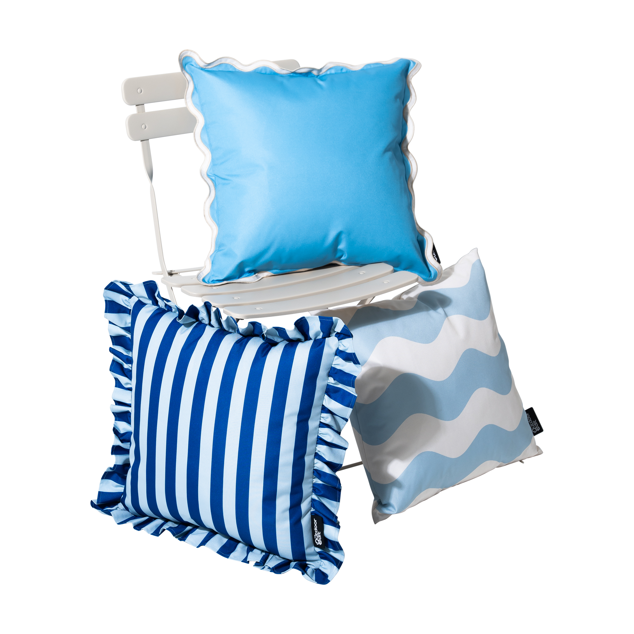 The Sea and Sky Outdoor Cushion Set