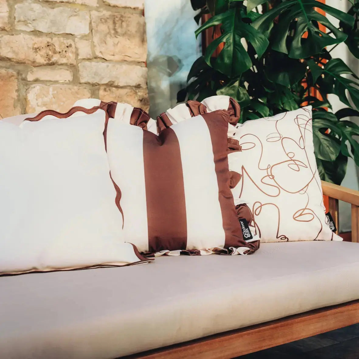 The Coffee Naturals Outdoor Cushion Set