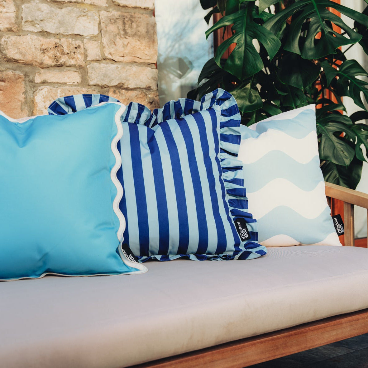 The Sea and Sky Outdoor Cushion Set