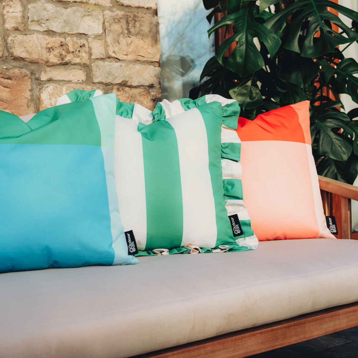 The Playful Nostalgia Outdoor Cushion Set